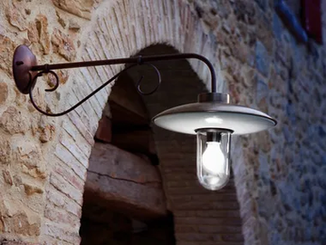 RE LEAR - Metal outdoor wall lamp by Aldo Bernardi - view 2